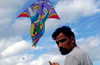 Team Mangalores Aadivasi and Dampathi kites sparkle in Dieppe skies